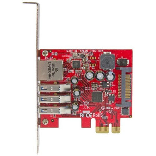 StarTech.com PEXUSB3S3GE network card Internal Ethernet 5000 Mbit/s