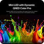 LG QNED evo AI MiniLED 65"QNED evo Dynmc ColorPro 4K Ultra HD Smart TV Wi-Fi Black