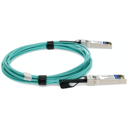 AddOn Networks PAN-SFP-PLUS-AOC3MAO InfiniBand/fibre optic cable 118.1" (3 m) SFP+ AOC Aqua color