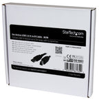 StarTech.com USB3SAB5M USB cable USB 3.2 Gen 1 (3.1 Gen 1) 196.9" (5 m) USB A USB B 5 Gbit/s Black