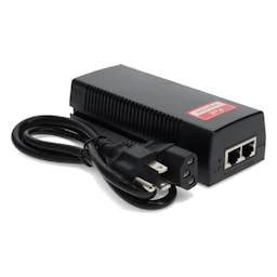 AddOn Networks ADD-POEINJCT1GB30W network media converter 1 Mbit/s Black