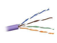 Belkin CAT6 Stranded Bulk Cable 1000 ft networking cable Purple 12000" (304.8 m) - Buy IT Solutions
