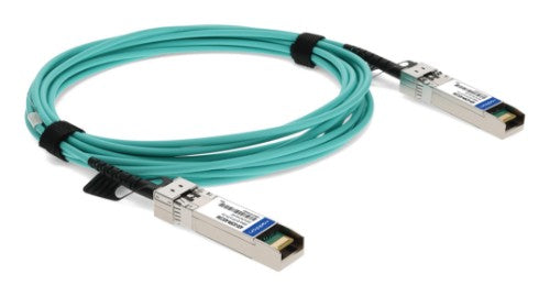 AddOn Networks ADD-SCISPA-AOC15M InfiniBand/fibre optic cable 590.6" (15 m) SFP+ AOC Aqua color, Stainless steel