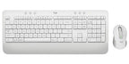 Logitech 920-011018 keyboard Mouse included Office Bluetooth QWERTY English White