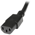 StarTech.com PXT1002 power cable Black 23.6" (0.6 m) C13 coupler C14 coupler