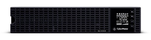 CyberPower Online S Series OL1K5RM uninterruptible power supply (UPS) Double-conversion (Online) 1.5 kVA 1200 W 8 AC outlet(s)