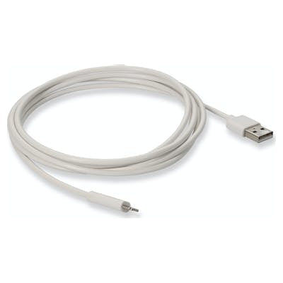 AddOn Networks USB2LGT6INW lightning cable 5.91" (0.15 m) White