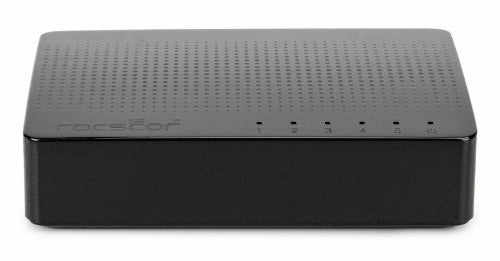 Rocstor JetConnect JC5 Unmanaged Gigabit Ethernet (10/100/1000) Black