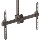 StarTech.com FPCEILPTBSP signage display mount 75" Black
