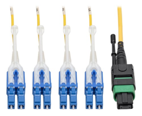 Eaton N390-01M-8LC-AP InfiniBand/fibre optic cable 39.4" (1 m) MPO/MTP OFNP Black, Blue, Green, Yellow