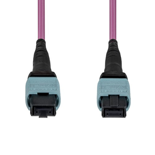 StarTech.com OS2MTP24BOFNP3M InfiniBand/fibre optic cable 118.1" (3 m) MPO/MTP Violet