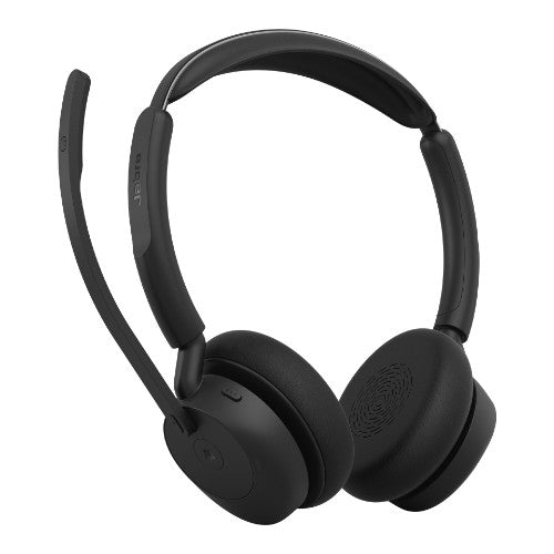 Jabra Evolve3 45 Headset Wireless Head-band Office/Call center USB Type-A Bluetooth Black