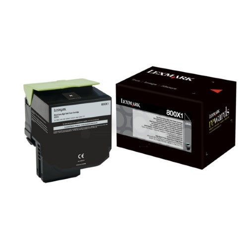 80C0X10 (800X1) Toner black, 8K pages