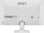 MSI Pro MP275W E2 computer monitor 27" 1920 x 1080 pixels Full HD LED White