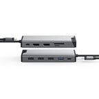ALOGIC DUCDDV3V2 laptop dock/port replicator Wired USB 3.2 Gen 1 (3.1 Gen 1) Type-A + Type-C Gray