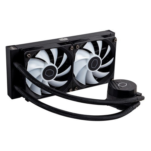 Cooler Master MasterLiquid 240L Core ARGB Processor Liquid cooling kit 4.72" (12 cm) Black
