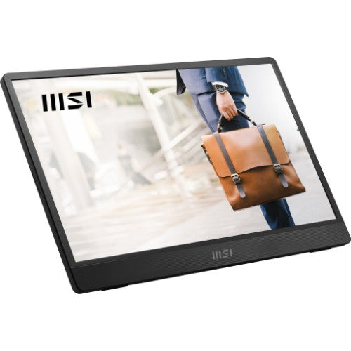 MSI Pro MP161 E2 Portable monitor Black 15.6" LED 1920 x 1080 pixels