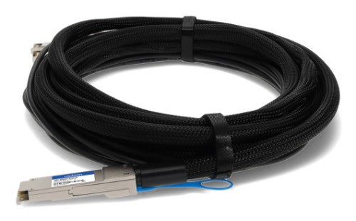 AddOn Networks ADD-QMXSCI-PDAC1M InfiniBand/fibre optic cable 39.4" (1 m) QSFP+ 4x SFP+ DAC Black, Stainless steel