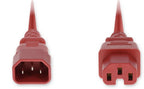 AddOn Networks ADD-C142C15C14G2FRD power cable Red 23.6" (0.6 m) C14 coupler C15 coupler