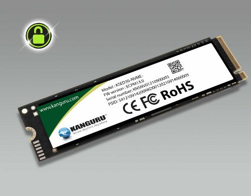 iStorage Kanguru SED30 1 TB M.2 PCI Express 4.0 NVMe 3D TLC
