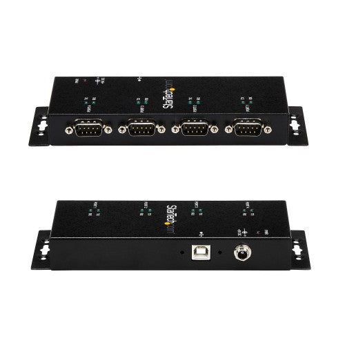 StarTech.com ICUSB2324I interface hub USB 2.0 Type-B Black