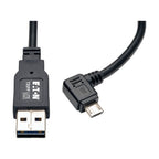 Tripp Lite UR05C-003-RB USB cable 35.8" (0.91 m) USB A Micro-USB B Black