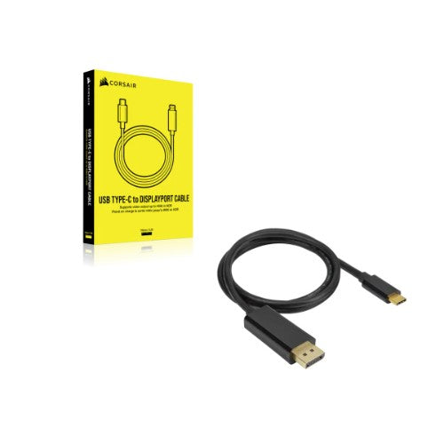 Corsair CU-9000005-WW video cable adapter 39.4" (1 m) USB Type-C DisplayPort Black