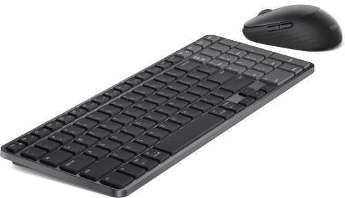 DELL Pro 7 KM746 keyboard Mouse included Universal RF Wireless + Bluetooth Latin American Spanish Graphite