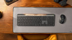 Logitech 920-013786 keyboard RF Wireless + Bluetooth English Graphite