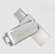 SanDisk Ultra Dual Drive Luxe USB flash drive 64 GB USB Type-A / USB Type-C 3.2 Gen 1 (3.1 Gen 1) Stainless steel
