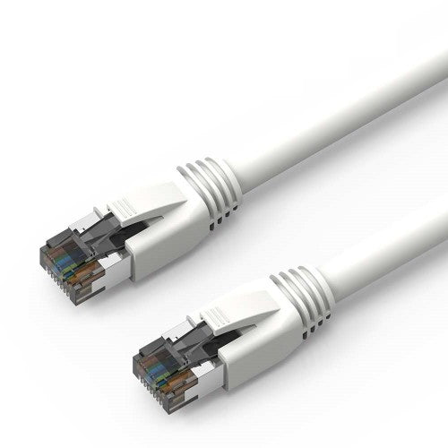 Axiom C8SBSFTP-W4-AX networking cable White 48" (1.22 m) Cat8 SF/UTP (S-FTP)