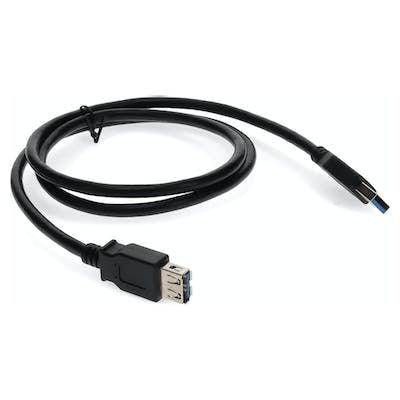 AddOn Networks USB3EXTAA15-AO USB cable 179.9" (4.57 m) USB A Black