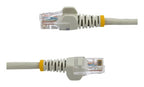 StarTech.com 3 ft Gray Snagless Category 5e (350 MHz) UTP Patch Cable networking cable 35.8" (0.91 m)