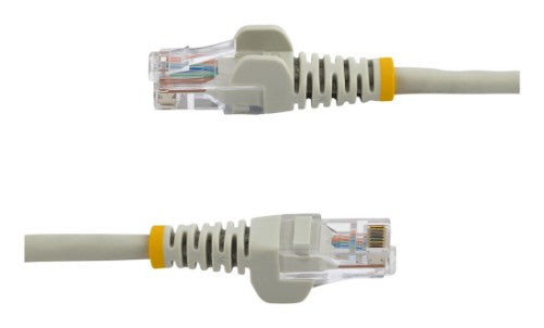 StarTech.com 3 ft Gray Snagless Category 5e (350 MHz) UTP Patch Cable networking cable 35.8" (0.91 m)