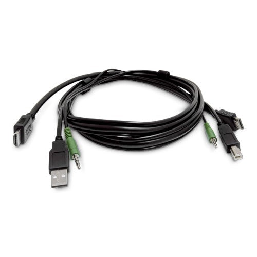 StarTech.com SKHDMMKVM-06-TAA KVM cable Black 70.9" (1.8 m)
