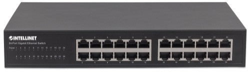 Intellinet 561273 network switch Gigabit Ethernet (10/100/1000) Black