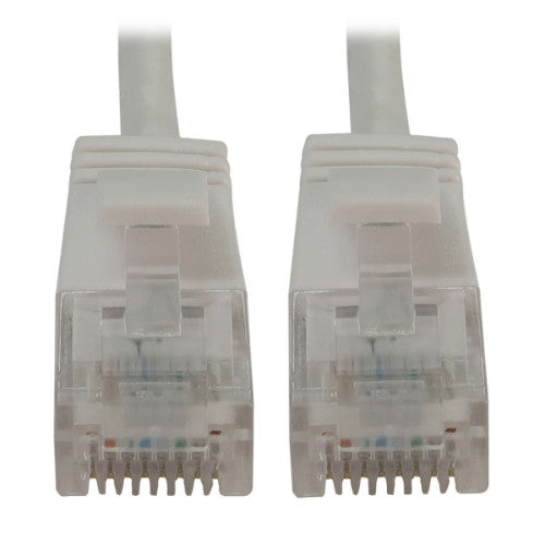 Tripp Lite N261-S01-WH networking cable White 11.8" (0.3 m) Cat6a U/UTP (UTP) Round