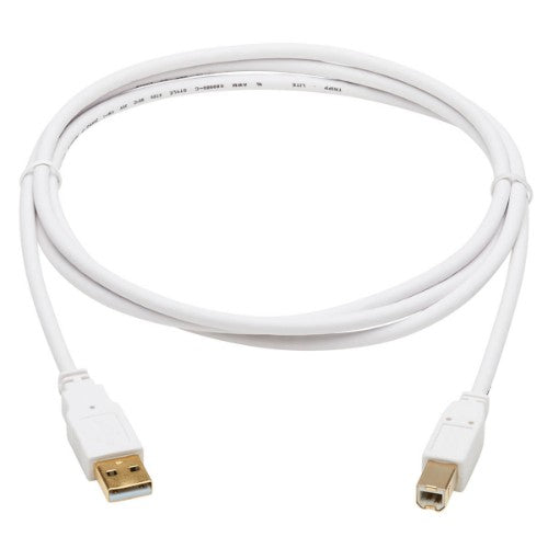 Tripp Lite U022AB-006-WH USB cable USB 2.0 72" (1.83 m) USB A USB B White