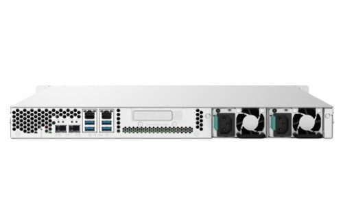 QNAP TS-432PXU-RP NAS Rack (1U) Annapurna Labs AL324 2 GB DDR4 0 TB QNAP Turbo System Aluminum, Black