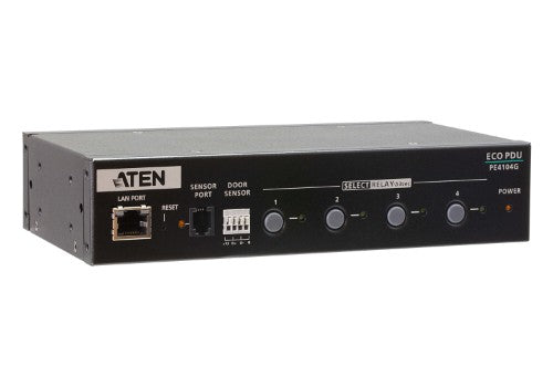 ATEN PE4104G power distribution unit (PDU) 4 AC outlet(s) 1U Black