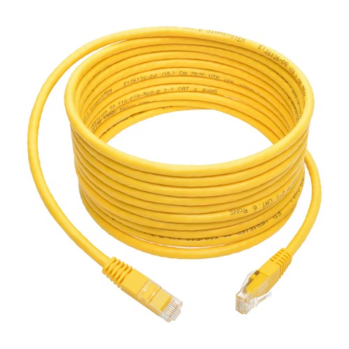 Tripp Lite N200-015-YW networking cable Yellow 177.2" (4.5 m) Cat6 U/UTP (UTP)