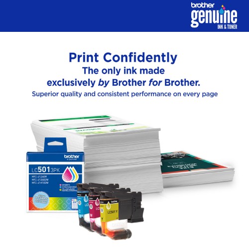 Brother LC501BKS ink cartridge 1 pc(s) Original Standard Yield Black
