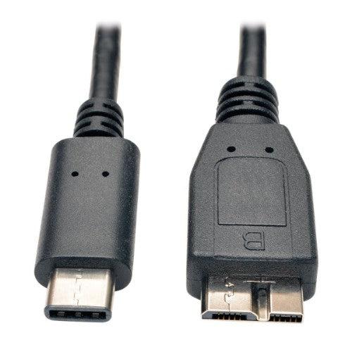 Tripp Lite U426-003-G2 USB cable USB 3.2 Gen 2 (3.1 Gen 2) 70.9" (1.8 m) USB C Micro-USB B 10 Gbit/s Black