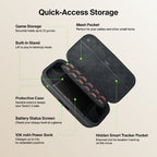 Belkin ENA003FQCH portable game console case Hardshell case Nintendo Charcoal