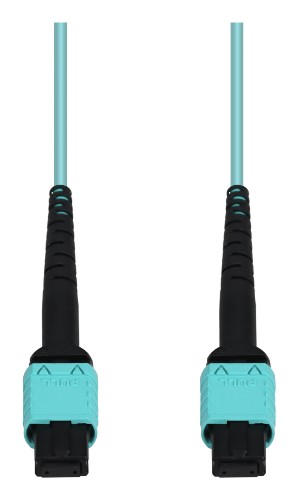 AddOn Networks ADD-MPOMPO-6M5OM4S InfiniBand/fibre optic cable 236.2" (6 m) MPO OFNR Aqua color