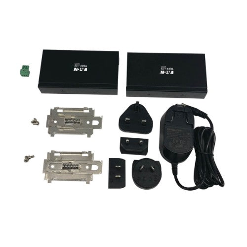 Tripp Lite B203-104-IND-ER network extender Network transmitter & receiver Black