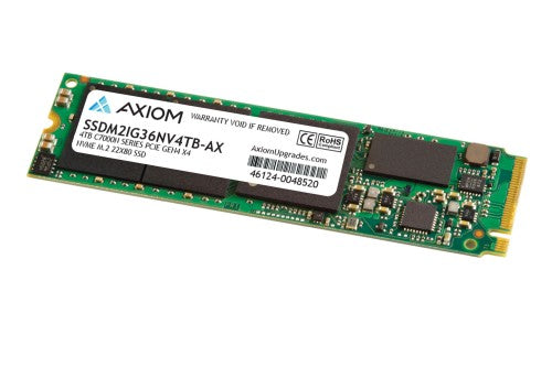 Axiom SSDM2IG36NV4TB-AX internal solid state drive 4 TB M.2 PCI Express 4.0 NVMe 3D NAND