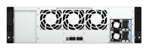 QNAP TL-R1600PES-RP HDD/SSD enclosure Black, Gray 2.5/3.5"