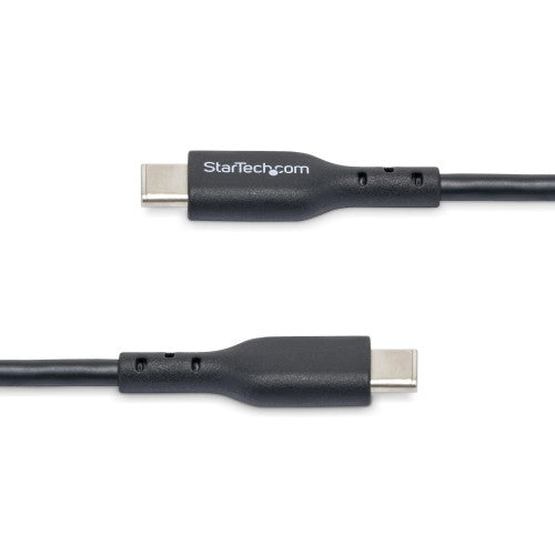 StarTech.com USB2CC10FBKE USB cable USB 2.0 118.1" (3 m) USB C 0.48 Gbit/s 60 W Black