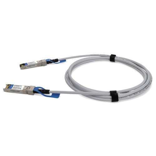 AddOn Networks ADD-S28ARS28MX-P3M-WE InfiniBand/fibre optic cable 118.1" (3 m) SFP28 DAC Gray